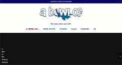 Desktop Screenshot of abowlof.com